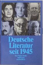 ISBN 9783518389850: Deutsche Literatur seit 1945