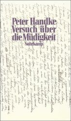 ISBN 9783518401866: Versuch über die Müdigkeit.