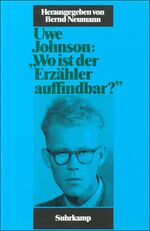 ISBN 9783518403365: »Wo ist der Erzähler auffindbar?« - Gutachten für Verlage 1956–1958