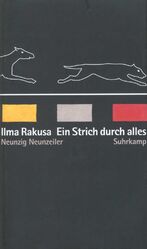 ISBN 9783518408995: Ein Strich durch alles. Neunzig Neunzeiler. - signiert