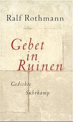 ISBN 9783518411681: Gebet in Ruinen