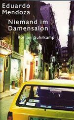 ISBN 9783518413234: Niemand im Damensalon .Roman - signiert