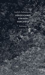 ISBN 9783518428245: Verzeichnis einiger Verluste.