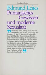 ISBN 9783518580929: Puritanisches Gewissen und moderne Sexualität