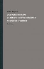 ISBN 9783518585894: Werke und Nachlaß. Kritische Gesamtausgabe – Band 16: Das Kunstwerk im Zeitalter seiner technischen Reproduzierbarkeit