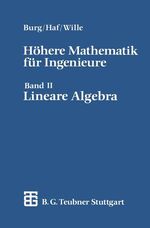 ISBN 9783519229568: Höhere Mathematik für Ingenieure / Lineare Algebra