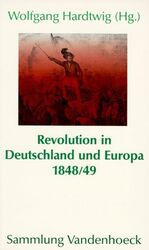 ISBN 9783525013687: Revolution in Deutschland und Europa 1848/49 Sammlung Vandenhoeck