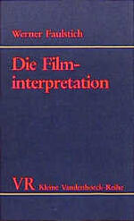 ISBN 9783525335499: Die Filminterpretation (Kleine Vandenhoek Reihe 1537)