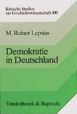 ISBN 9783525357637: Demokratie in Deutschland