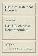 ISBN 9783525511336: Das fünfte Buch Mose (Deuteronomium)