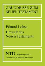 ISBN 9783525513606: Umwelt des Neuen Testaments