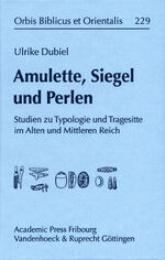 ISBN 9783525530351: Amulette, Siegel und Perlen - Studien zur Typologie und Tragesitte im Alten und Mittleren Reich