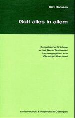 ISBN 9783525536469: Gott alles in allem