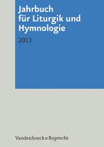 ISBN 9783525572238: Jahrbuch für Liturgik und Hymnologie