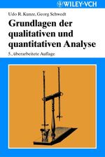 ISBN 9783527308583: Grundlagen der qualitativen und quantitativen Analyse