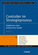 ISBN 9783527503391: Controller im Strategieprozess – Ergebnisse einer empirischen Studie