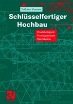 ISBN 9783528025625: Schlüsselfertiger Hochbau