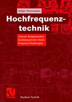 ISBN 9783528039806: Hochfrequenztechnik