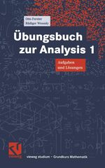 ISBN 9783528072612: Übungsbuch zur Analysis