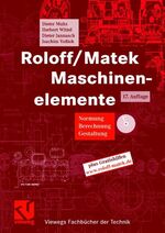 ISBN 9783528170288: Roloff/Matek Maschinenelemente inkl. CD-ROM