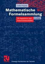 ISBN 9783528744427: Mathematische Formelsammlung – für Ingenieure und Naturwissenschaftler