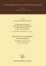 ISBN 9783531031002: Weiterbildung von Sozialarbeitern und Sozialpädagogen