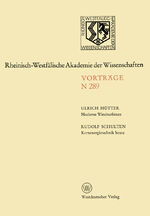 ISBN 9783531082899: Moderne Windturbinen. Kernenergietechnik heute – 265. Sitzung am 6. Dezember 1978 in Düsseldorf