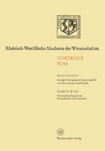 ISBN 9783531083636: Energieversorgung im Spannungsfeld zwischen Utopie und Realität. Fusionsforschung in der Europäischen Gemeinschaft