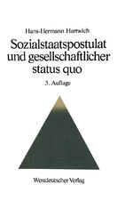 ISBN 9783531109510: Sozialstaatspostulat und gesellschaftlicher Status quo