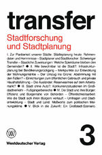 ISBN 9783531113630: Stadtforschung und Stadtplanung