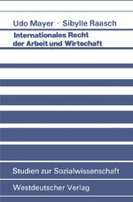 ISBN 9783531115092: Internationales Recht der Arbeit und Wirtschaft