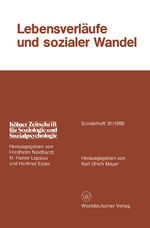 ISBN 9783531121871: Kölner Zeitschrift für Soziologie und Sozialpsychologie, Sonderheft 31: Lebensverläufe und sozialer Wandel