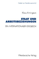 Staat und Arbeitsbeziehungen – Ein internationaler Vergleich