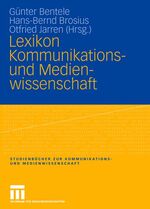 Bentele, Günter / Brosius, Hans-Bernd / Bentele, Günter / Brosius, Hans-Bernd /