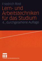 ISBN 9783531144542: Lern- und Arbeitstechniken für das Studium