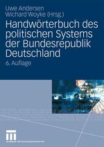 ISBN 9783531157276: Handwörterbuch des politischen Systems der Bundesrepublik Deutschland