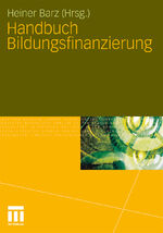 ISBN 9783531161853: Handbuch Bildungsfinanzierung