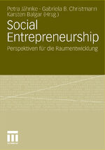 ISBN 9783531168951: Social Entrepreneurship - Perspektiven für die Raumentwicklung