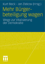 ISBN 9783531178615: Mehr Bürgerbeteiligung wagen - Wege zur Vitalisierung der Demokratie