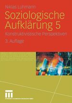 ISBN 9783531420943: Soziologische Aufklärung 5