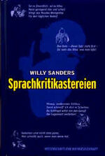 ISBN 9783534141104: Sprachkritikastereien. 2. überarbeitete Auflage. Darmstadt: Wissenschaftliche Buchgesellschaft, 1998. VII, 211 Seiten mit Register. Pappband (gebunden).