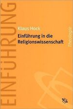 ISBN 9783534150816: Einfuehrung in die Religionswissenschaft