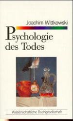 ISBN 9783534801282: Psychologie des Todes