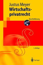 ISBN 9783540006510: Wirtschaftsprivatrecht