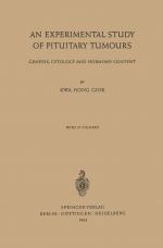 ISBN 9783540027140: An Experimental Study of Pituitary Tumours - Genesis, Cytology and Hormone Content