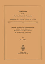 ISBN 9783540053385: Über eine Ballonsonde für Polarlichtmessungen und über den Vergleich von Polarlichtemissionen, Röntgenstrahlen und Ionosphärischen Absorptionen