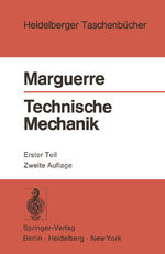 ISBN 9783540063698: Technische Mechanik - Erster Teil: Statik