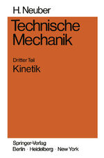 ISBN 9783540065074: Technische Mechanik - Methodische Einführung Dritter Teil Kinetik