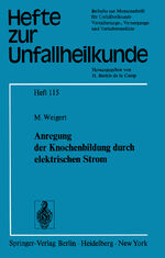 ISBN 9783540065111: Anregung der Knochenbildung durch elektrischen Strom