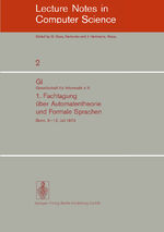 ISBN 9783540065272: 1. Fachtagung über Automatentheorie und Formale Sprachen